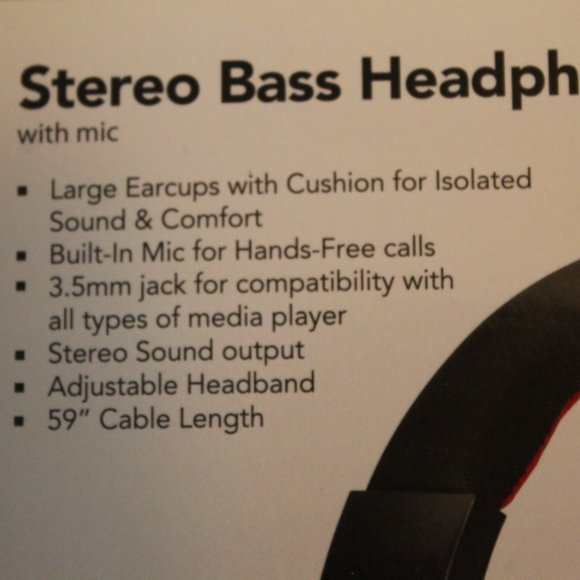 ⭐️CLEARANCE SALE⭐️💖HOST PICK💖 Stereo Bass Headphones with mic - Picture 3 of 13